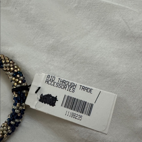 Aid Through Trade Bracelet blue - Picture 3 of 3